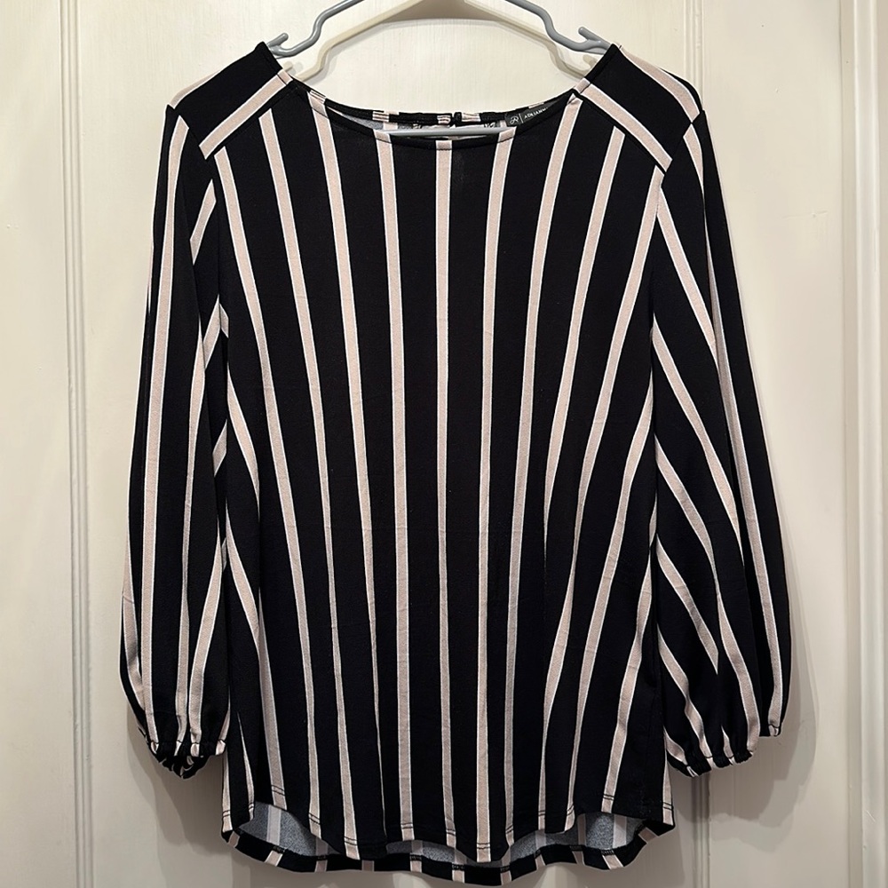 Adrianna Papell Striped Blouse